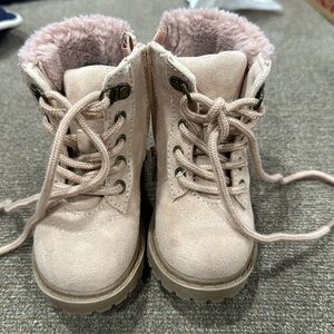 BABY GAP PINK WINTER BOOTS SIZE 5